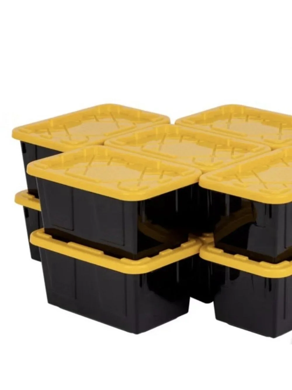 GreenMade MINI BINS 10-Pack Tiny Tote Stackable Storage Heavy Duty Utility Style